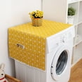 thumbnail image 1 of Sonew Fridge Protector,Multi-purpose Cotton Linen Dustproof Cover Protector for Fridge Washing Machine, Table Cover, 1 of 8