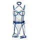 thumbnail image 2 of Gibobby Conjunto ropa interior mujer Conjunto De Lencería Erótica Ropa Interior Sexy para Mujeres Encaje Mujeres Lencería Cuello en V Ropa de Dormir(Azul, CH), 2 of 5