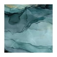thumbnail image 4 of Awypu Gold and Blue Abstract Art Square Tablecloth Great for Home Kitchen/Parties/Holiday Dinner 100% Polyester Fiber 46*46, 4 of 8