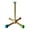 E, variant on Spinning Birds Stand Perch Toy 360 Degree Rotation Wooden Exercise Wheel Parrot Perch Cage Accessories for Parakeets Budgies Lovebirds Finch Conure