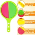 thumbnail image 3 of Toss and Catch Ball Set,Happon Outdoor Games for Kids with 2 Paddles 2 Balls Outside Toys,Catching Ball Set,Beach Backyard Games Activities for Ages 3-12, 3 of 7