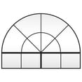 thumbnail image 3 of vidaXL Wall Mirror Decorative Wall Mounted Mirror for Bathroom Black Arch Iron, 3 of 6