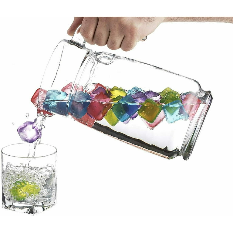 36 pack Disposable Ice Cube Bags Clear Fridge Freezer Plastic BBQ Party  Cubes UK