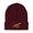 Burgundy, variant on Beanie Lumberjack Logger Saw Embroidery, One Size, Forest Green