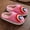 Red, variant on RTKFRFLM Kids Rainbow Embroidered Slippers Warm Plush Winter House Shoes for Boys and Girls Red 32