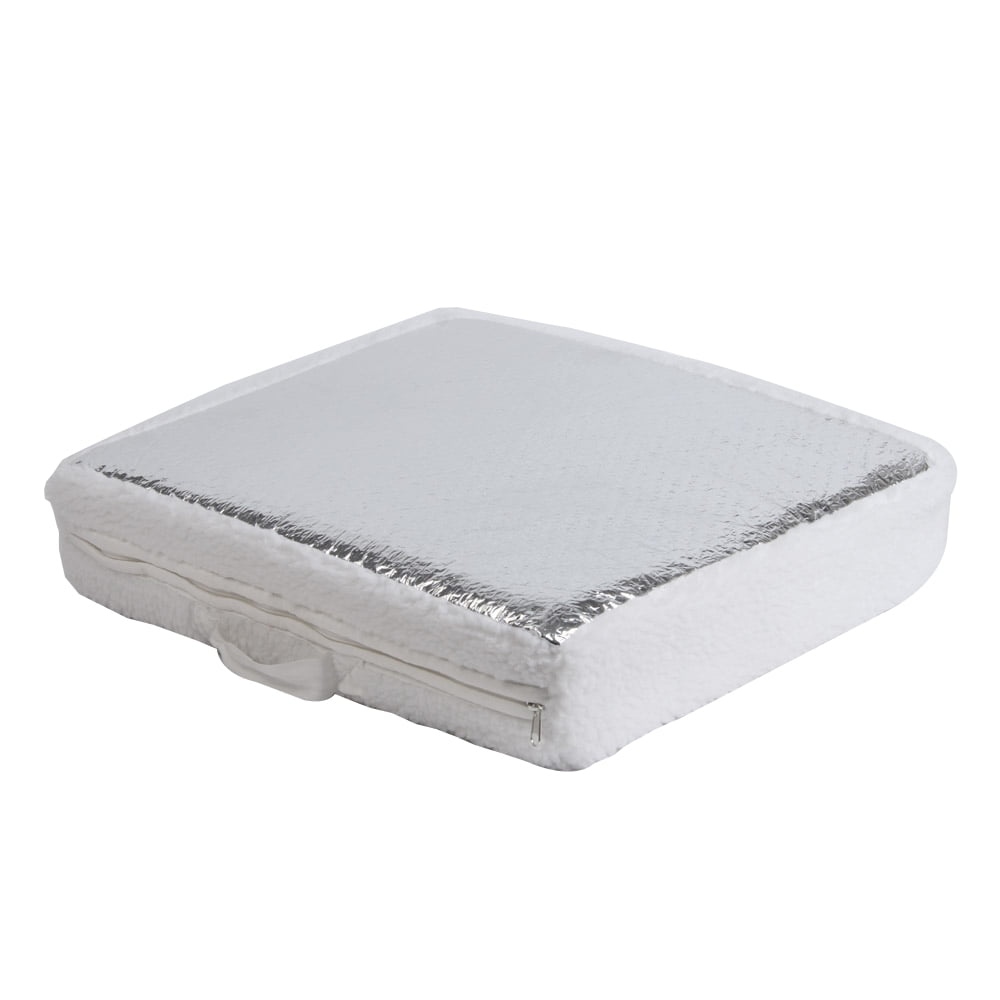 ALEKO Lightweight RV Vent/Skylight Insulator Cover with Reflective Surface White and Silver