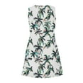 thumbnail image 5 of Womens Sleeveless Floral Sundress Casual Summer Dress Beach Vacation Dress Lightweight A-Line Tank Dresses, 5 of 6