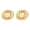 a, variant on Twisted Spiral Pearl Stud Earrings for Women Fashion Gold Swirls Statement Earrings Silver Beaded Earrings Wedding Bridal Jewelry