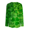 thumbnail image 5 of BDPORKAS St Patricks Day Shirts Women Lucky Irish Shamrock Long Sleeve Paddy's Day T-Shirts Graphic Tee Tops, 5 of 5