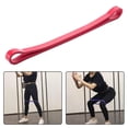 thumbnail image 1 of Bandas de resistencia Bandas de entrenamiento Ejercicio Core Equipo de fitness Banda antideslizante para el botín Banda de bucles elásticos para , ROJO, 61cmx1.3cmx0.45cm Macarena banda de resistencia fitness, 1 of 8