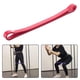 thumbnail image 1 of Bandas de resistencia Bandas de entrenamiento Ejercicio Core Equipo de fitness Banda antideslizante para el botín Banda de bucles elásticos para , ROJO, 61cmx1.3cmx0.45cm Macarena banda de resistencia fitness, 1 of 8