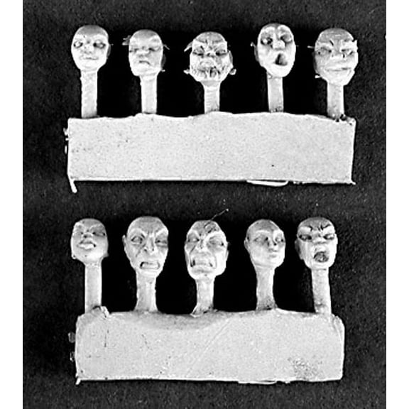 Reaper Miniatures Starter Heads 10 #75010 Sculpting Accessories and conversions