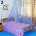 thumbnail image 4 of Anvazise Elegant Lace Insect Bed Canopy Netting Curtain Round Dome Mosquito Net Bedding Beige 60cm by 260cm by 850cm, 4 of 11