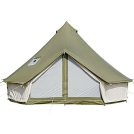 TOMOUNT Winter Season Canvas Tent with Stove Jack, Luxury TOMOUNT Winter Season Canvas Tent with Stove Jack, Luxury