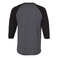 thumbnail image 2 of Jerzees Unisex Premium Blend Ring-Spun 3/4 Sleeve Raglan T-Shirt, 2 of 3