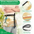 thumbnail image 4 of Yayeee Waist Apron with Pockets for Cooking Waterproof Half Server Aprons, Beige Clouds, 4 of 7
