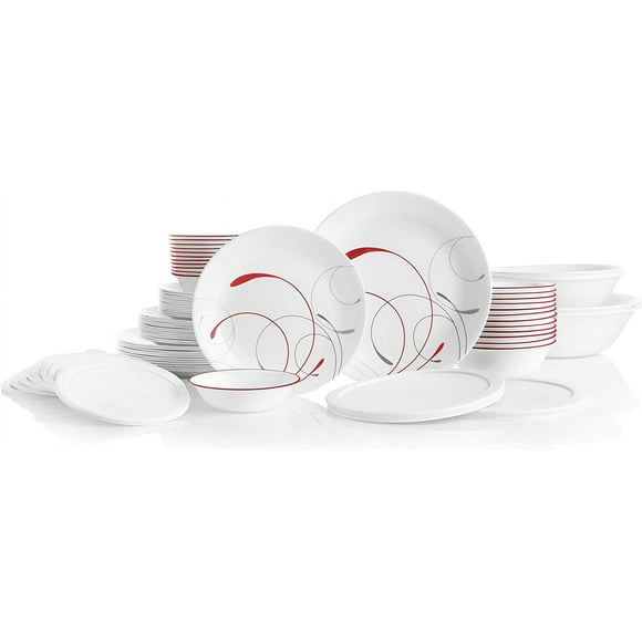 Corelle Splendor 78-Piece Glass Dinnerware Set (Service for 12)