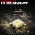 thumbnail image 3 of Honeywell LED Desk Lamp for Home Office - H4 Sunturalux™ Eye-Caring Desk Light, 14W Dimmable Table Lamp with 3 Color Modes 5 Brightness Levels, Auto Dimming, Timer, Adjustable Reading Lamp, Gray, 3 of 9