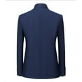 thumbnail image 3 of YUIVH Men's Tuxedo Jacket Wedding Blazer Business Leisure Suit Jacket Slim Fit Wedding Dress Youth Suit Top Casual Suit Jacket Blazer for Men, 3 of 3