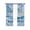 White Blue, variant on Blue Coastal Birds Blackout Curtains, Light Blocking Print Window Curtains, Summer Beach Seaside Nautical Thermal Insulated Window Drapes for Living Room Kitchen Cafe 2 Panels, 55"W x 39"L