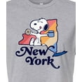 thumbnail image 3 of Peanuts - New York Snoopy - Juniors Cropped Graphic T-Shirt, 3 of 6