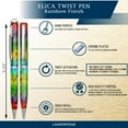 thumbnail image 6 of Elica Ball Pen - Rainbow with White Accents with Single Gift Box Rosewood, 6 of 9