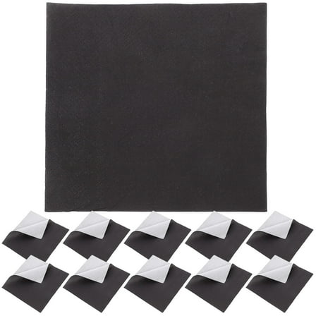 Beaupretty Black Cocktail Napkins Paper Party Use for Festive Gatherings