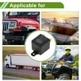 thumbnail image 3 of Unique Bargains 2 Pins 12V 250A Auto Relay Multi Purpose Waterproof Car Relay 1 Set Latching Relay, 3 of 6
