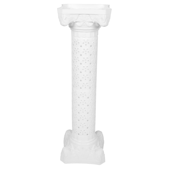 BESTYASH White Wedding Roman Pillar Plastic Hollow Column with Stable Placement for Road Guide and Decor