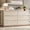 Wood color, variant on Huisuilinss 6 Drawer Dresser For Bedroom,Modern Chest Of Drawers,Wood Storage Double Dresser,Freestanding Storage Organizer With Deep Drawers,Wide TV Stand For Living Room Hallway Entryway