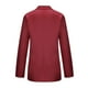 thumbnail image 4 of Blazer Chaquetas Para Mujer Blazers Color Sólido Botón Bolsillo Recreativo Manga Larga Traje Abrigo Tops Odeerbi ODB132407, 4 of 7