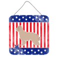 thumbnail image 1 of USA Patriotic Pyrenean Shepherd Wall or Door Hanging Prints, 1 of 1