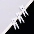 thumbnail image 3 of 300PCS Mini Small Clip Multi-purpose Wooden Clips Photo Pictures Clamps Holder (White), 3 of 4