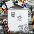 thumbnail image 2 of Crazy Grandma Clear Stamps Elderly Clear Stamps Woman Portrait Silicone Stamps for DIY Scrapbooking Photo Album Decorative Cards Making Home Decoration 6.3x4.33inch, 2 of 8