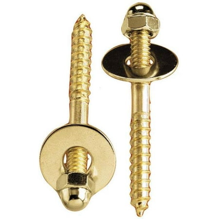 

1 PC-Plumb Pak PP23515 Toilet Screw Set 1/4 x 2-1/2