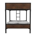 thumbnail image 4 of Furniture of America  Jown Industrial Black Metal Bunk Bed Full, 4 of 5