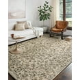 thumbnail image 2 of Loloi II Halle Floral Traditional Area Rug, Gray, 2'.0" x 5'.0", 2 of 3
