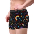 thumbnail image 2 of Pofeuu Cartoon Pride Lgbt Print Men’s Boxer Briefs, Moisture-Wicking Underwear, Regular,Trunk-X-Large, 2 of 5