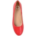 thumbnail image 5 of Journee Womens Saar Comfort Insole Round Toe Block Heel Pumps, Widths Available, 5 of 10