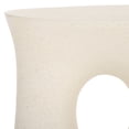 thumbnail image 3 of Safavieh Irelyn Modern Magnesium Oxide Oval End Table, White, 3 of 10