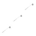 thumbnail image 3 of Matsuzay Extintor de velas para decoración de bodas, apagavelas, pulido, reutilizable, elegante, mecha de seguridad, herramienta de extinción plateada Type1 NO1 Matsuzay CBP381364, 3 of 6