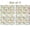Pioneer Flower Floral Print Pattern-3, variant on Pioneer Flower Floral Print Pattern Linen-look Placemats Set Of 4, Outdoor Picnic Placemats Heat Resistant Gift Ideas for Restaurant Hotel Party,11.8" X 17.7"