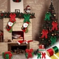 thumbnail image 1 of Fiudx Cinta Navideña, Franela Festiva, Hermoso Diseño, Perfecta para Manualidades y Envolver Regalos, Decoración Navideña, Artículos para Fiestas, 1 Pieza, 64 G., 1 of 7