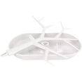 thumbnail image 2 of Jewelry Tree ,Bird Tree Shape Earring Jewelry Necklace Rings Display Stand Holder Bracelets Organizer White, 2 of 4