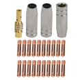 thumbnail image 2 of 24PCS MB15 MIG Consumables Kit Contact Tips Shroud Nozzle Holder Spares, 2 of 6