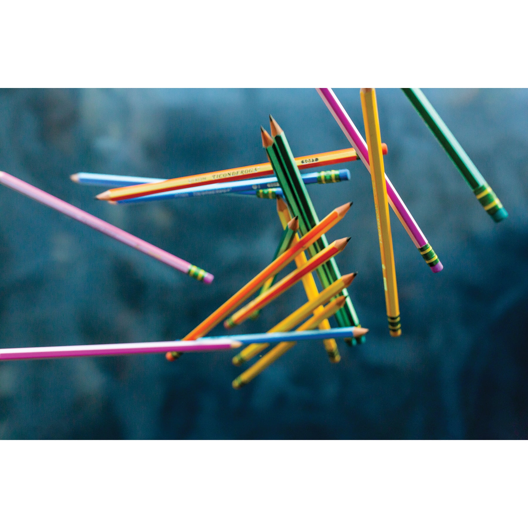 Ticonderoga Neon Pencil, 18 Per Pack, 2 Packs