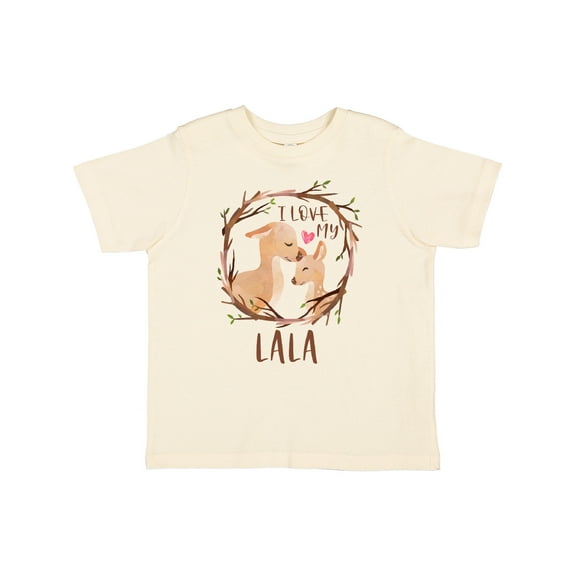 Inktastic I Love My Lala Boys or Girls Toddler T-Shirt