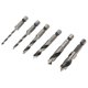 thumbnail image 1 of 6Pcs 3 Point Drill Bit High Speed Steel Imperial Wood Drills Bits for Woodworking Maple, 1 of 2