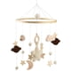 thumbnail image 1 of Baby Crib Mobile, Wooden Mobile for Infants, Hanging Wind Chime with Clouds and Stars, Hanging Crib Toys, 1 of 1