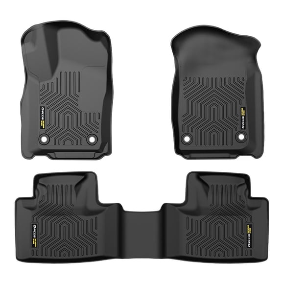 TPE Floor Mats Liner 3D Molded All Weather Fit for 2016-2023 Dodge Durango Cherokee